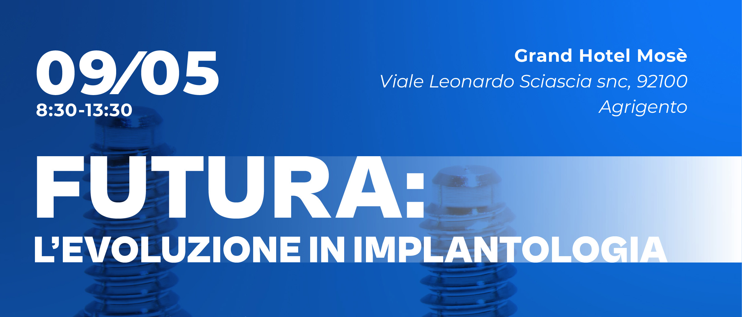 banner evento maggio